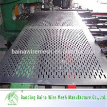 Steel plate hole punching